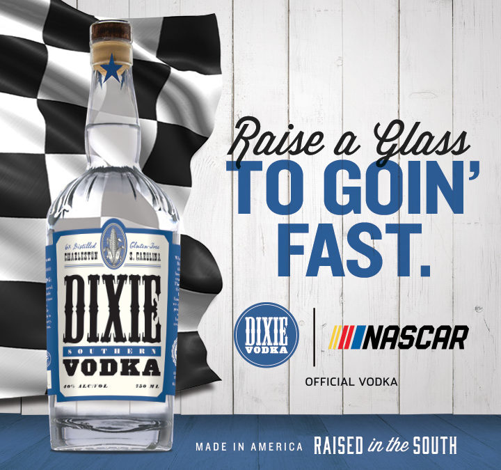 NASCAR, Dixie Vodka Announce Multi-Year Partnership