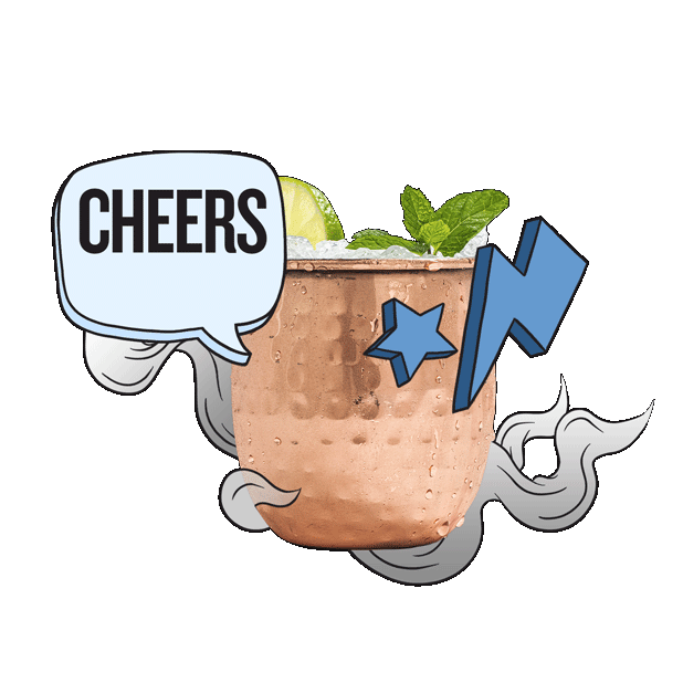 Dixie Vodka Southern Mule "Cheers Y'all"
